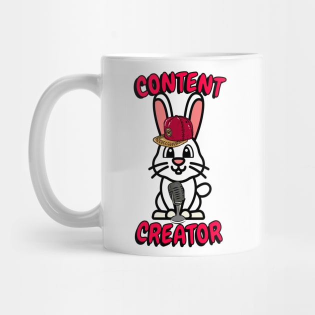 Cute bunny is a content creator by Pet Station